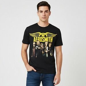 2012 Aerosmith The Global Warming Tour Concert Rock Band Shirt Medium